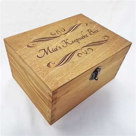 custom wooden engraving box